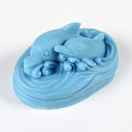 Silikónová forma na mydlo delfíny III.