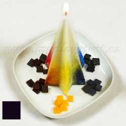 Farba na sviečky - černá 5g