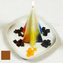 Farba na sviečky - hnedá kakaová 5g