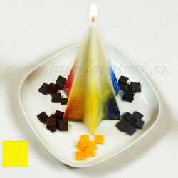 Farba na sviečky - žltá 5g