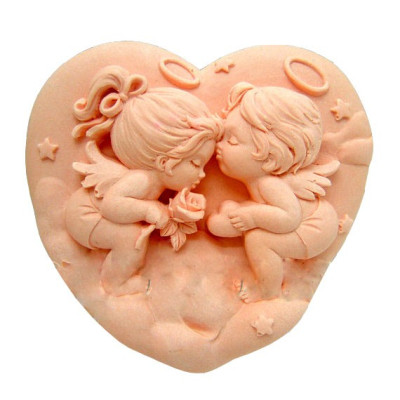 Silikónová forma na mydlo amorkovia