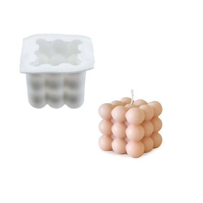 Silikónová forma na mydlo a sviečku kocka II.