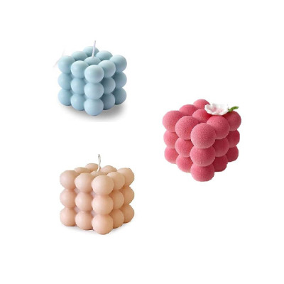 Silikónová forma na mydlo a sviečku kocka II.