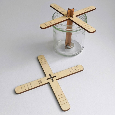 Fixátor na drevenný knôt