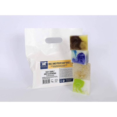 Mydlová hmota FORBURY easy swirl a suspending bez SLS 1kg