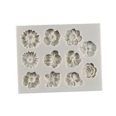 Silikónová miniformička ruže IV.