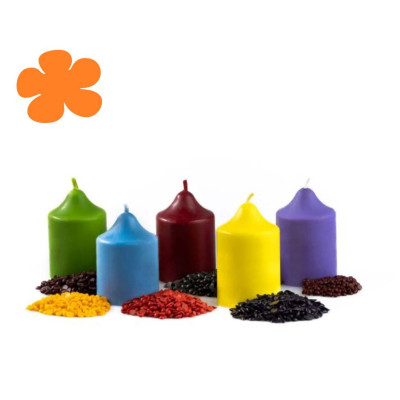 Farba na sviečky - modrá 10g