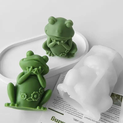 Silikónová forma na mydlo a sviečku 3D sovička VIII.