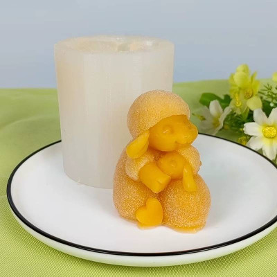 Silikónová forma na mydlo a sviečku medvedia mama