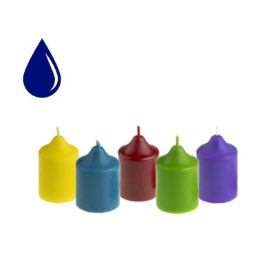 Tekutá farba na sviečky - modrá 10ml