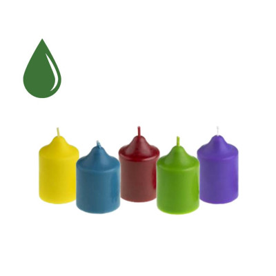 Tekutá farba na sviečky - zelená 10ml
