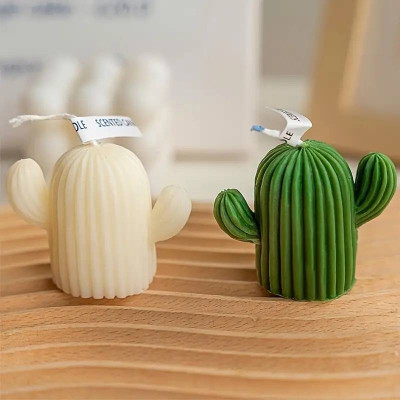 Silikónová forma na mydlo a sviečku 3D kaktus II.