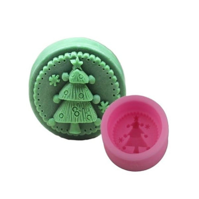 Silikónová forma na mydlo vianočný stromček IV.