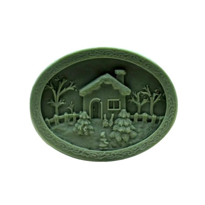 Silikónová forma na mydlo zimná