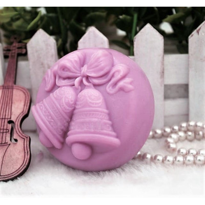 Silikónová forma na mydlo zvončeky III.