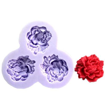 Silikónová miniformička karafiáty