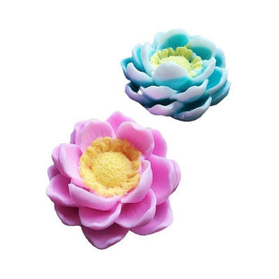 Silikónová forma na mydlo a sviečku magnólia