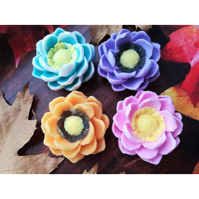 Silikónová forma na mydlo a sviečku magnólia