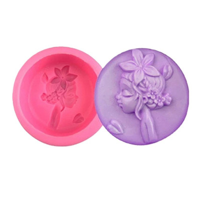 Silikónová forma na mydlo dievča V.