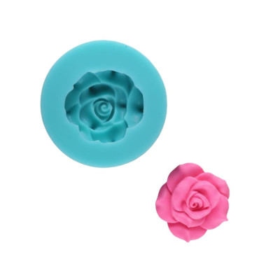 Silikónová mini formička ruža VI.