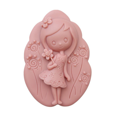 Silikónová forma na mydlo dievčatko