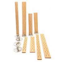 Drevené knôty do sviečok